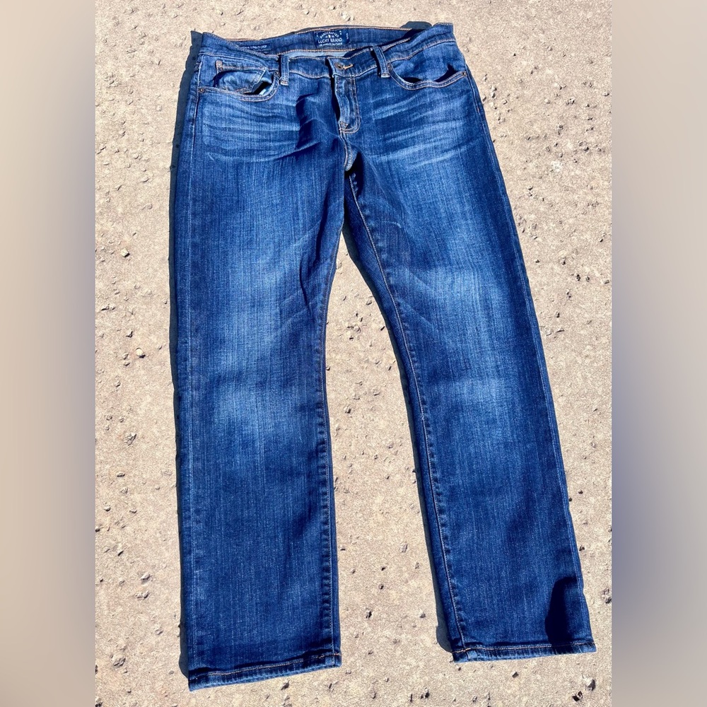Lucky Brand Tomboy Crop Denim